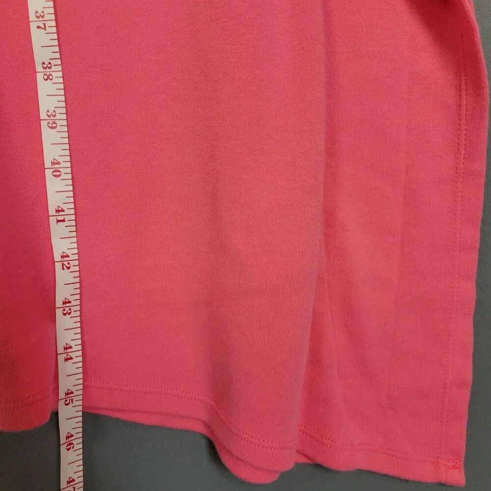 Quaker Factory Kraftan Dress Womens XL Pink Embroidered Sequin Floral Tunic New - Picture 7 of 13